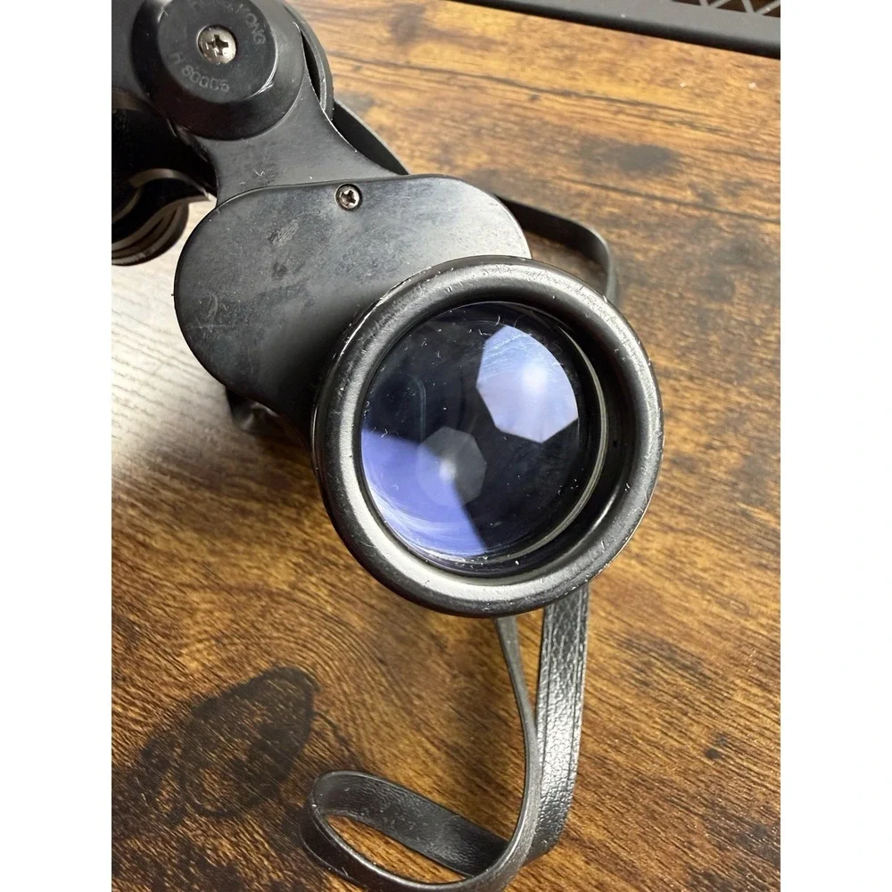 Vintage Tasco Binoculars‎ 7x35mm w/Zip Case 346ft-1000yds 115m 1000m